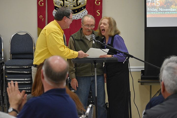 Ivan and Charlene Cousins receive award