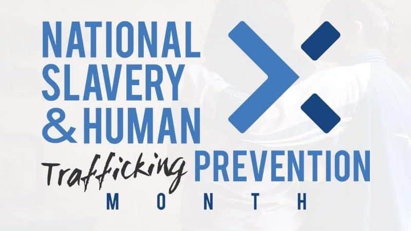 Human Trafficking Prevention Month