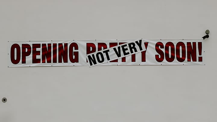 Opening soon?