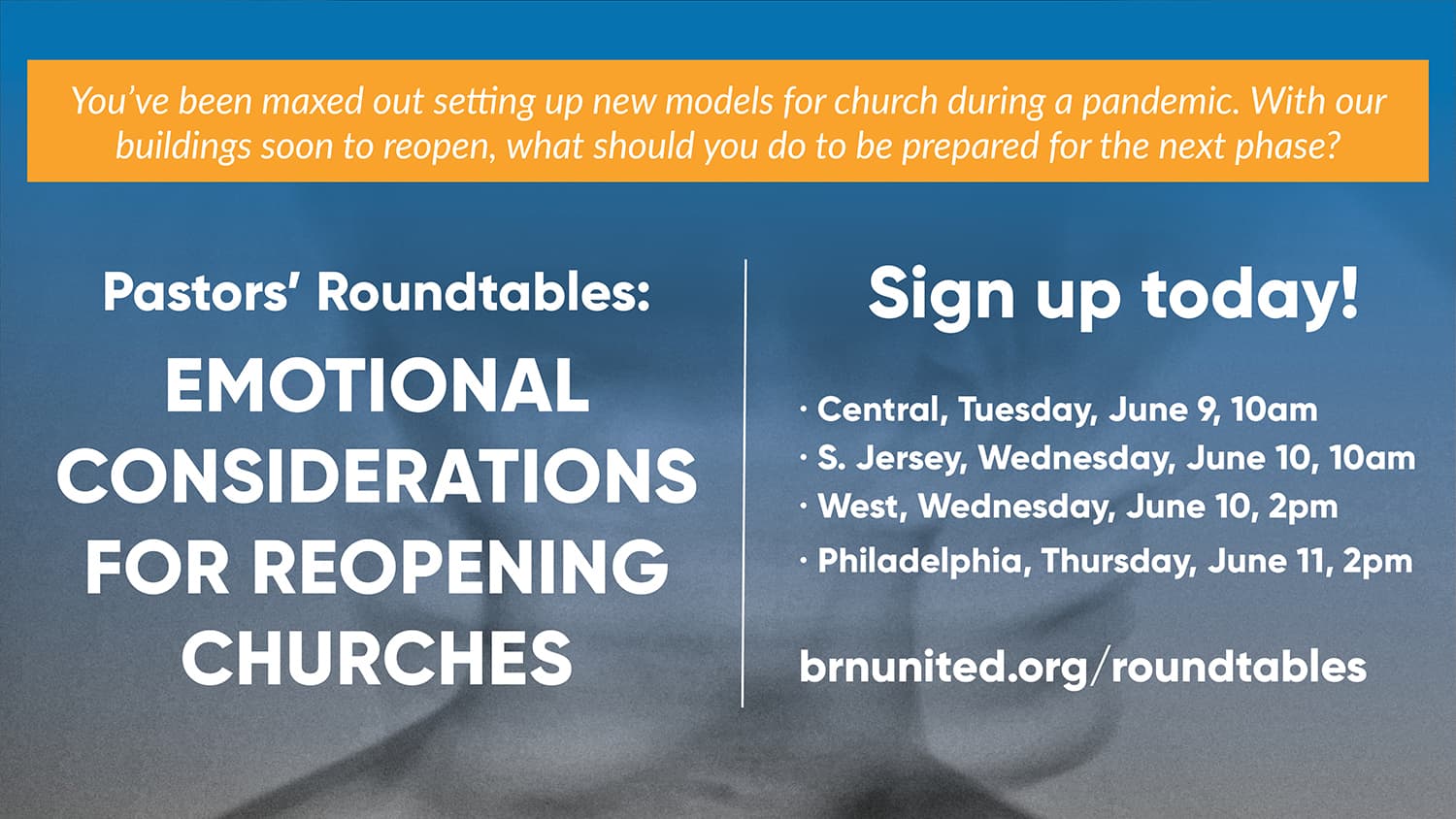 Pastor Roundtables (June 2020)