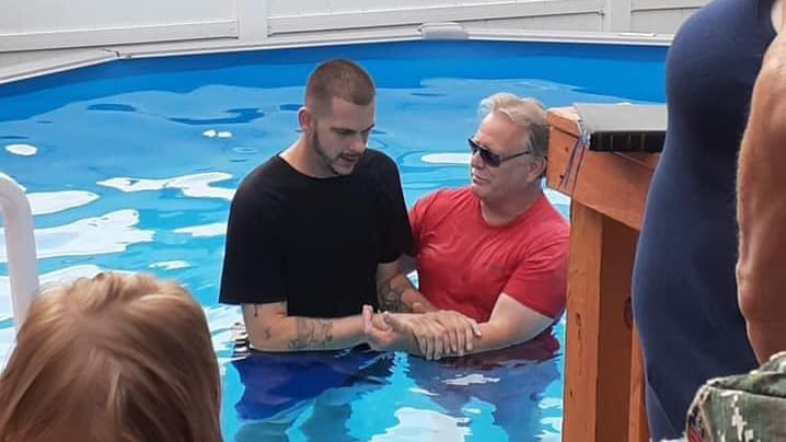 Baptism Of David Haines