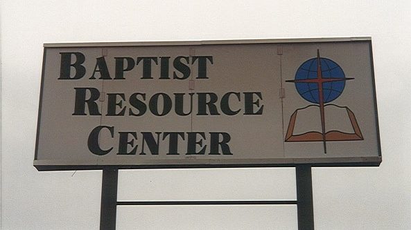 Baptist Resource Center Sign
