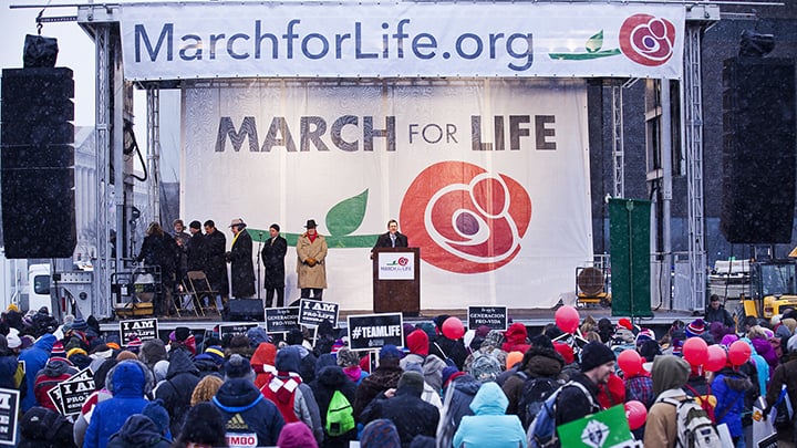 March for Life crowd