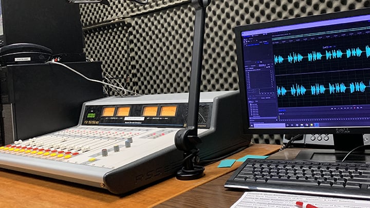 Radio studio