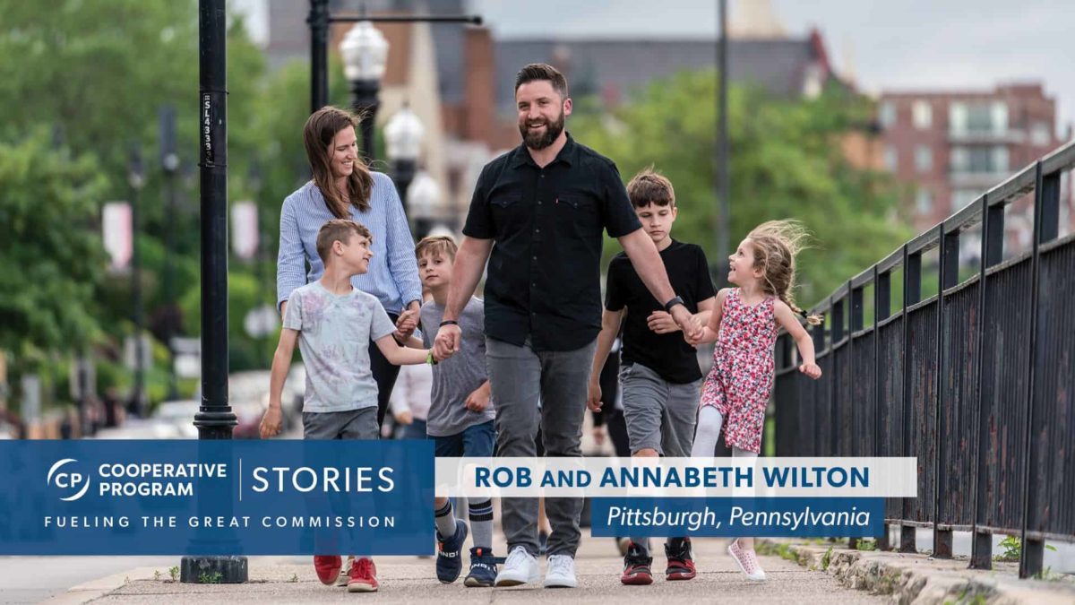 Rob and Annabeth Wilton and family