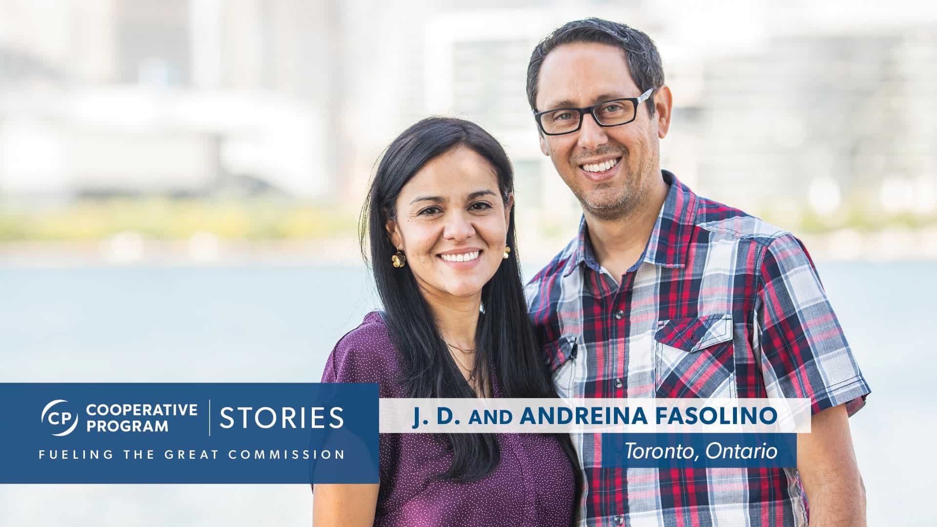 J.D and Andreina Fasoulino