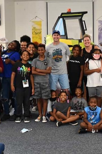 Southside Baptist day camp students