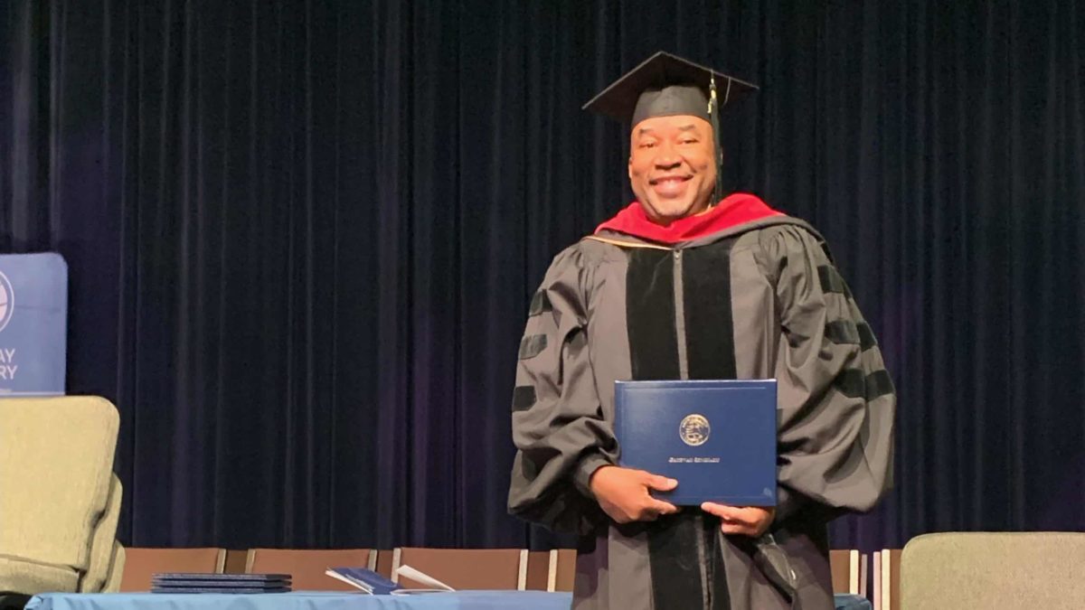 Cliff Jenkins graduates