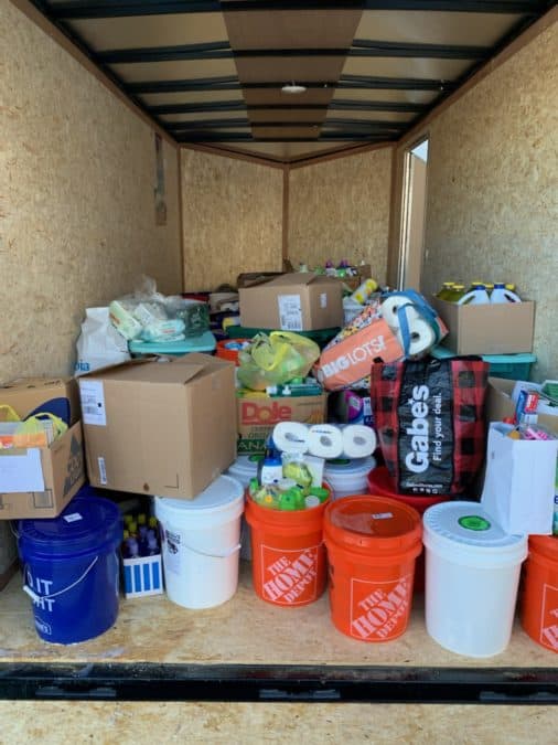 disaster relief donations for Kentucky residents