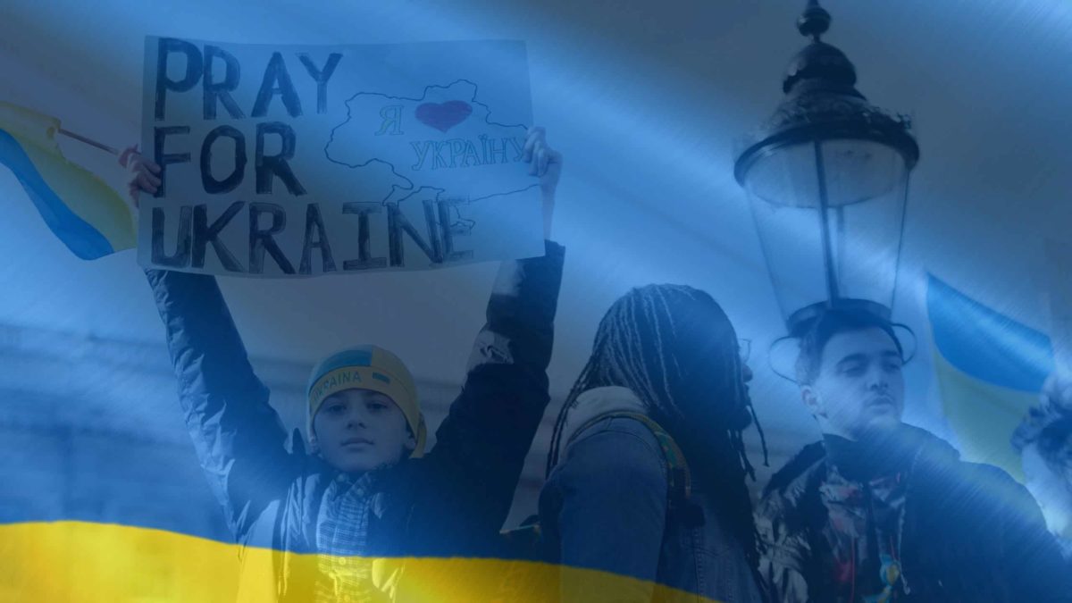Support Ukraine Refugees (no Text)
