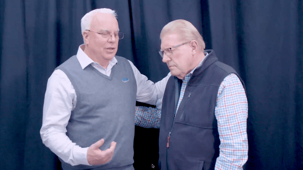Barry prays for Frank Nuckolls