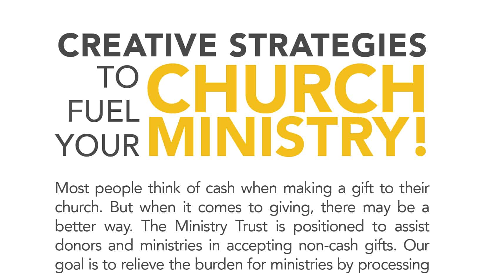 Creative Giving Bulletin_Ministry Trust-feature