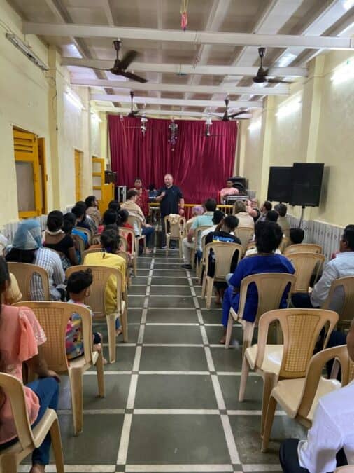 A D-Life Boot Camp is held in India. (Photo courtesy of NorthPark Baptist Church)