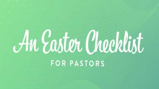 NAMB Easter Checklist