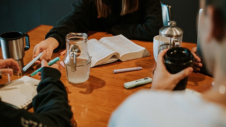 Bible study group