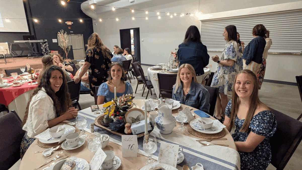 Women encouraged with afternoon tea at Harvest Church Kittanning ...