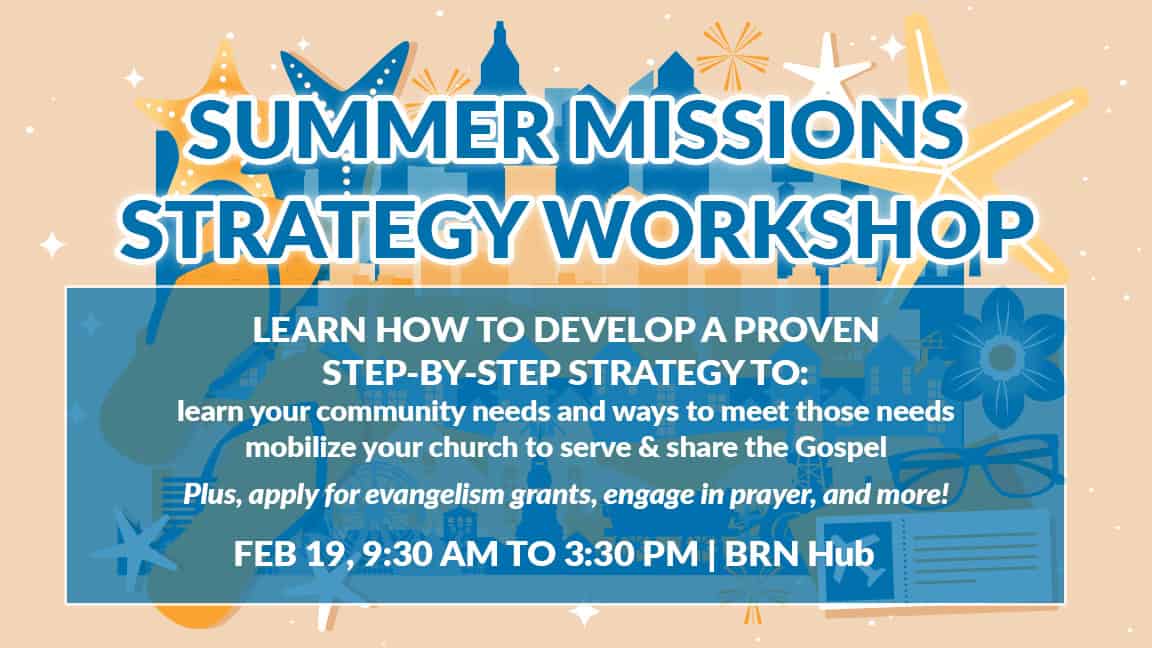 LovePASJ Summer Missions Strategy workshop