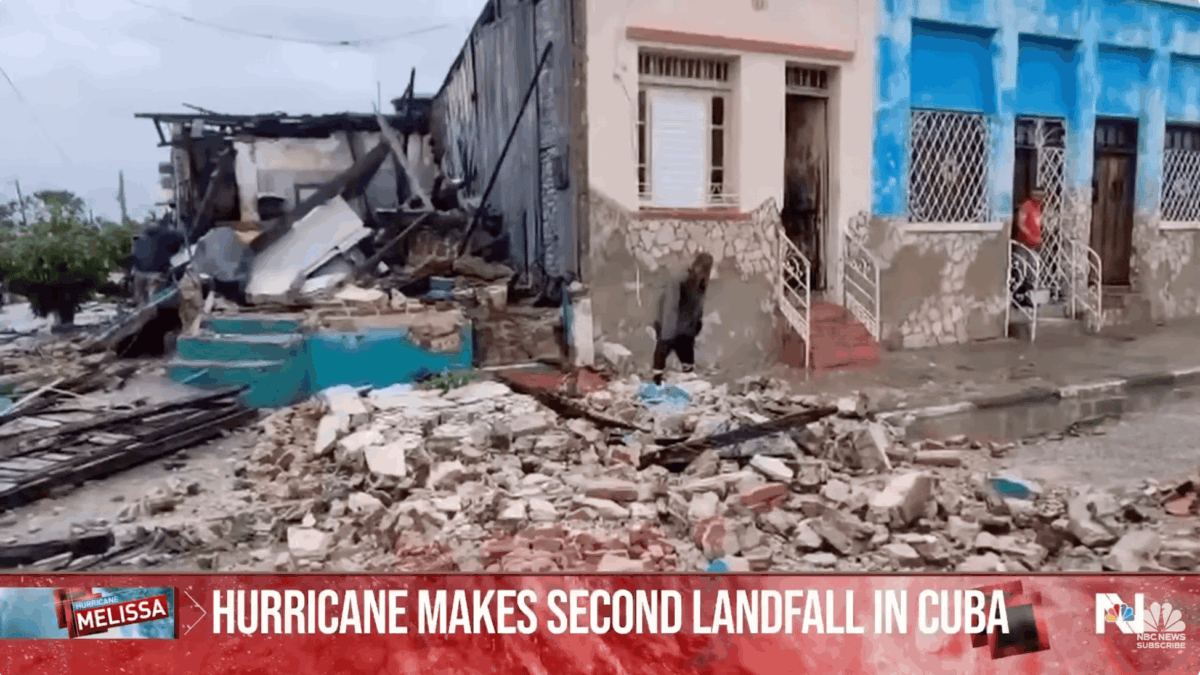 Screenshot-NBC News-Hurricane Melissa's destruction