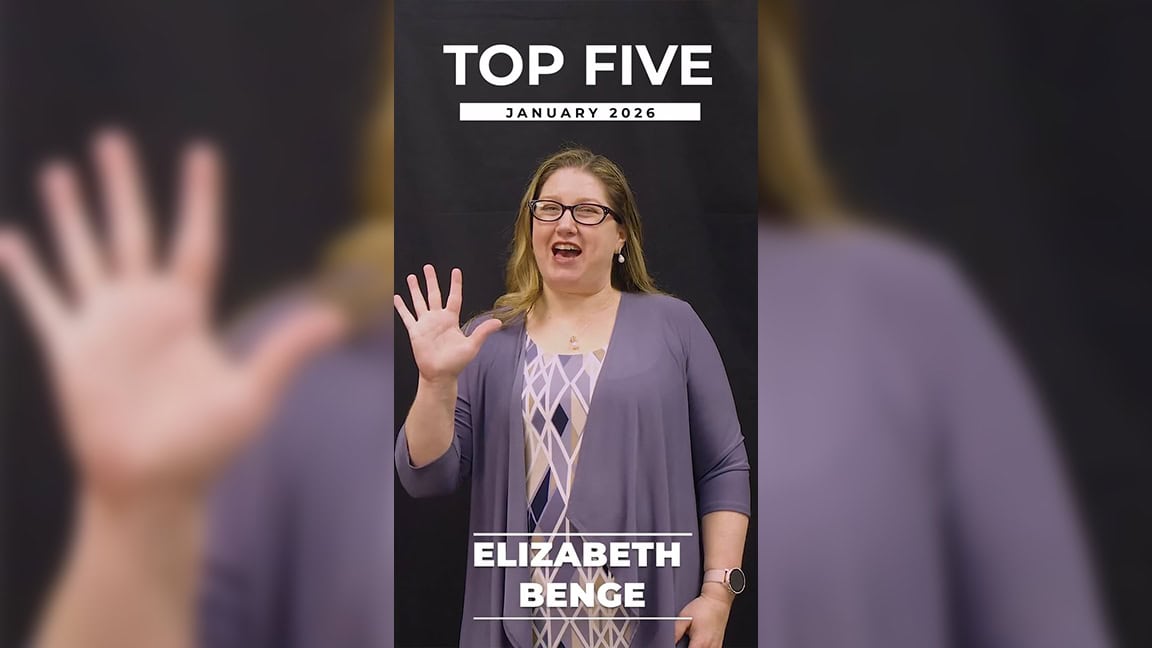 Jan 2026 Top Five